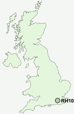 UK Postcode map