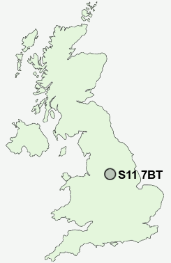 UK Postcode map