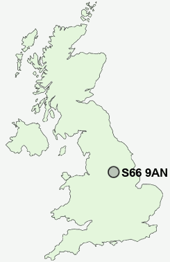 UK Postcode map