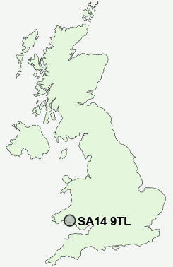 UK Postcode map