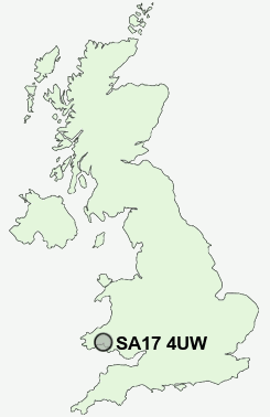 UK Postcode map