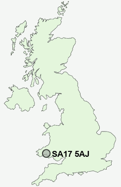 UK Postcode map