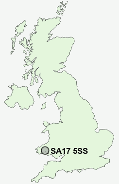 UK Postcode map