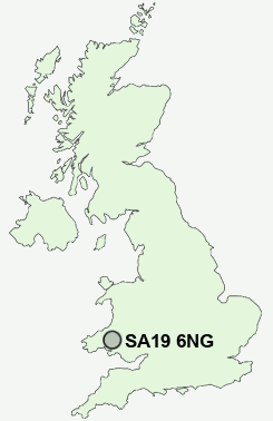 UK Postcode map