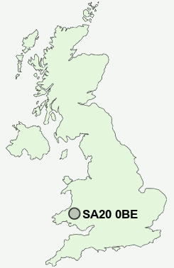 UK Postcode map