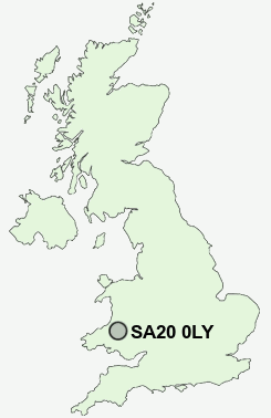 UK Postcode map