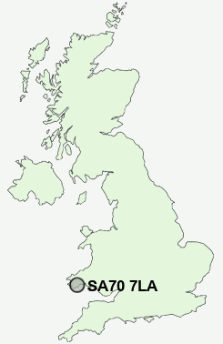 UK Postcode map