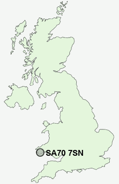 UK Postcode map