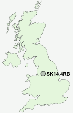 UK Postcode map