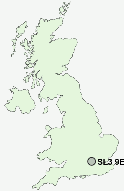 UK Postcode map