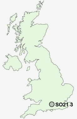 UK Postcode map