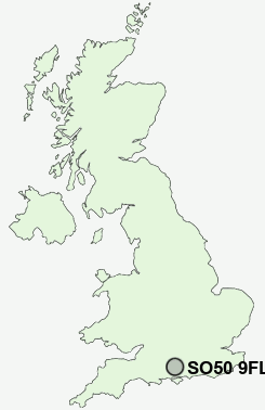 UK Postcode map