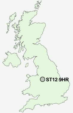 UK Postcode map