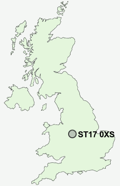 UK Postcode map