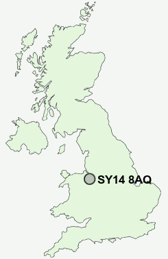 UK Postcode map