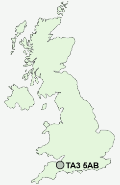 UK Postcode map