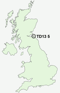 UK Postcode map