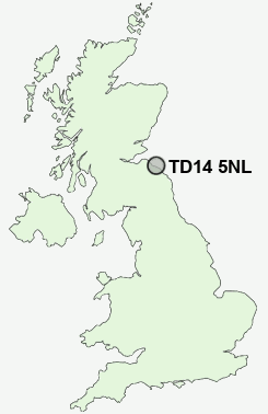 UK Postcode map