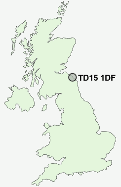 UK Postcode map