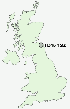 UK Postcode map