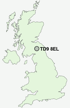 UK Postcode map