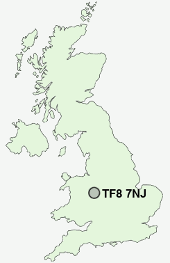 UK Postcode map