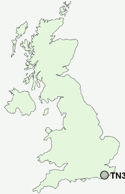 UK Postcode map