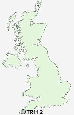 UK Postcode map