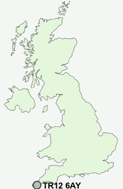 UK Postcode map