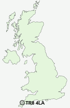 UK Postcode map