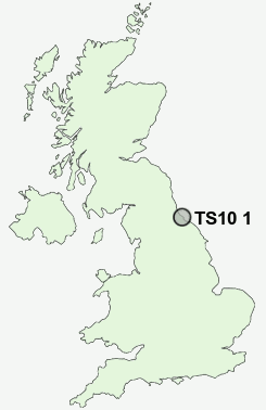 UK Postcode map