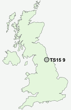 UK Postcode map