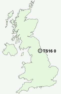 UK Postcode map