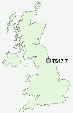 UK Postcode map