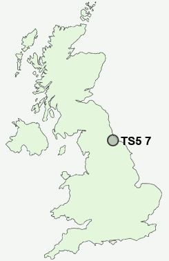 UK Postcode map