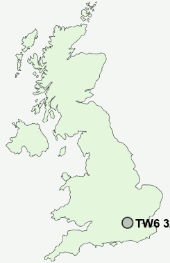 UK Postcode map