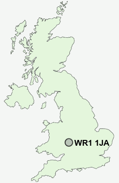 UK Postcode map