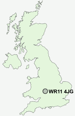 UK Postcode map