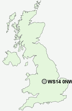 UK Postcode map