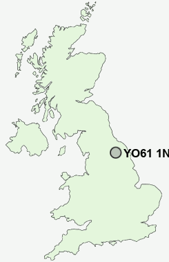 UK Postcode map