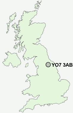 UK Postcode map